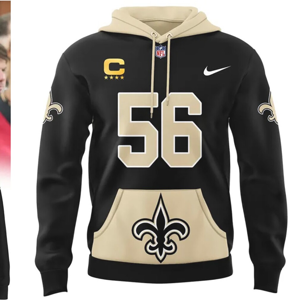 Demario Davis New Orleans Saints 56 Thank You Tribute Captain T Shirt Demario Davis New Orleans Saints 56 Thank You Tribute Captain T Shirt