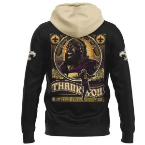 Demario Davis New Orleans Saints 56 Thank You Tribute Captain T Shirt