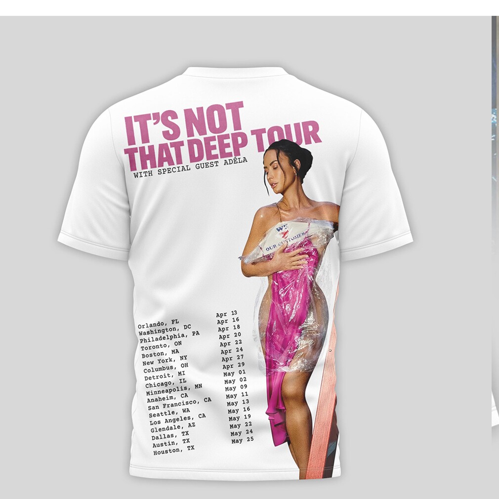 Demi Lovato Its Not That Deep Tour 2024 Dates T Shirt Demi Lovato Its Not That Deep Tour 2024 Dates T Shirt