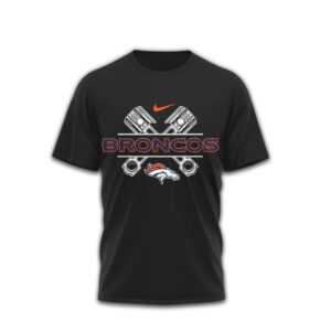 Denver Broncos Biker Pistons Live To Ride Custom NFL Shirt Denver Broncos Biker Pistons Live To Ride Custom NFL Shirt