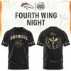 Cincinnati Bengals Fourth Wing Night Dragon Gold Foil Apparel T Shirt Cincinnati Bengals Fourth Wing Night Dragon Gold Foil Apparel T Shirt