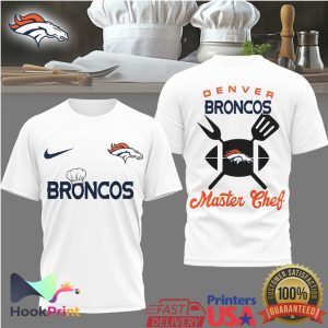 Denver Broncos Master Chef NFL Tailgate BBQ T Shirt