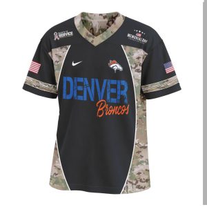 Denver Broncos Memorial Day Remember The Brave Military Appreciation NFL Jersey