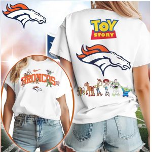 Denver Broncos Toy Story Gang NFL Football Graphic T Shirt