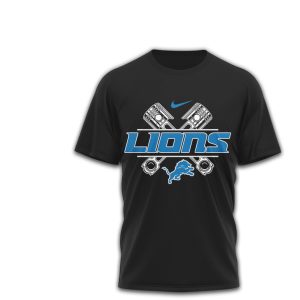 Detroit Lions Biker Vintage Motorcycle American Flag Style Blue Silver Fan T Shirt Detroit Lions Biker Vintage Motorcycle American Flag Style Blue Silver Fan T Shirt