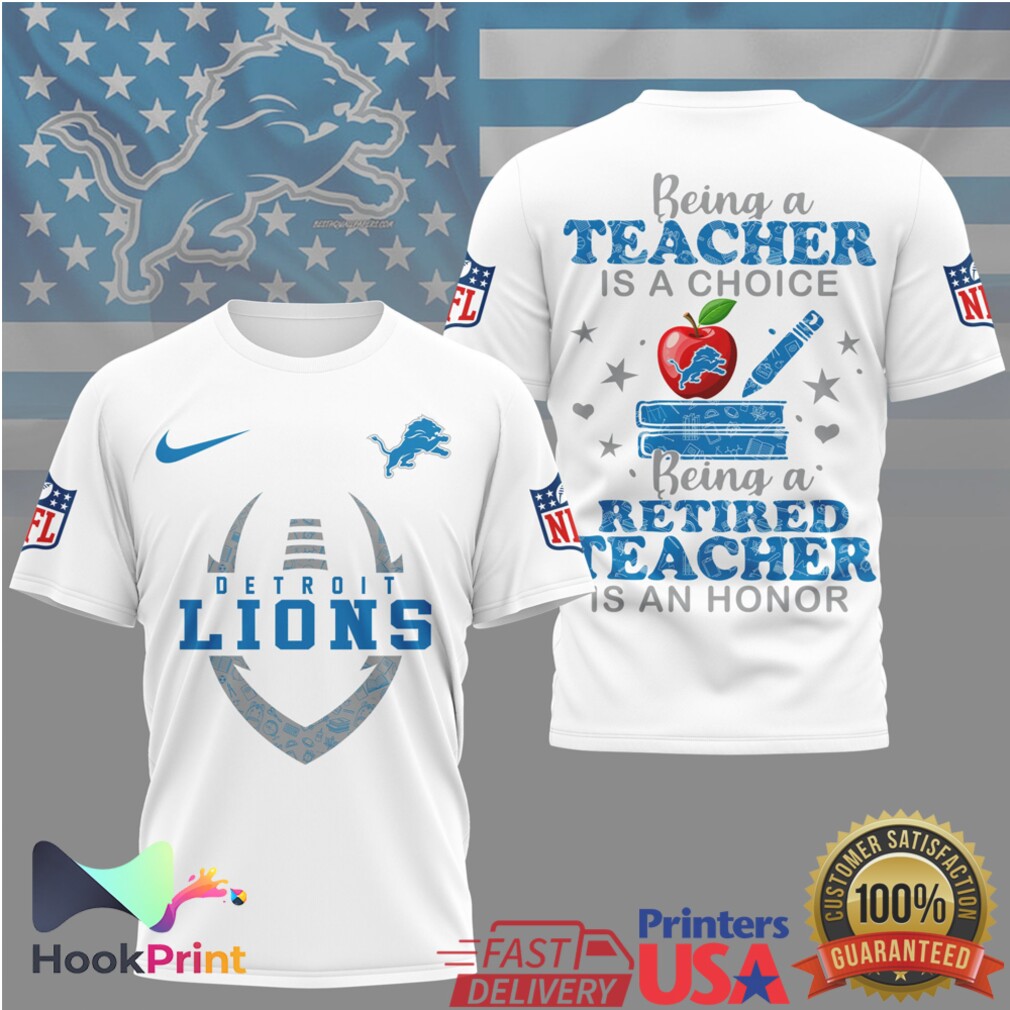 Detroit Lions Retired Teacher “Is An Honor” NFL Tribute Shirt Detroit Lions Retired Teacher “Is An Honor” NFL Tribute Shirt