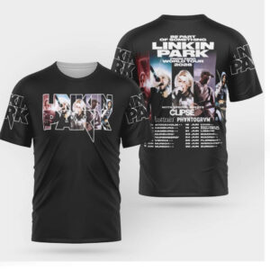 Linkin Park From Zero World Tour 2025 Concert Hoodie and T Shirt