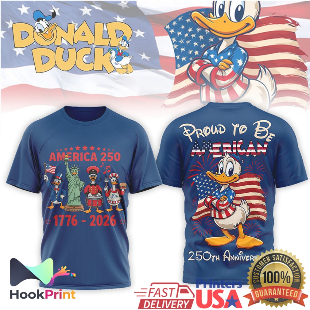 Donald Duck & Friends America 250th Anniversary 1776 2026 Shirt Donald Duck & Friends America 250th Anniversary 1776 2026 Shirt