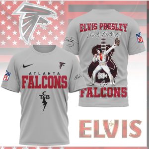 Elvis Presley Atlanta Falcons Meets Football TCB Edition Shirt