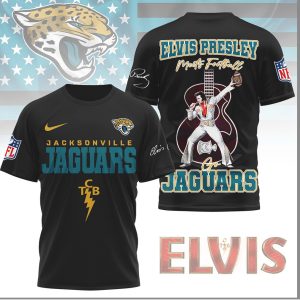 Elvis Presley Jacksonville Jaguars Meets Football TCB Edition Shirt Elvis Presley Jacksonville Jaguars Meets Football TCB Edition Shirt
