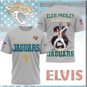 Elvis Presley Jacksonville Jaguars Meets Football TCB Edition Shirt