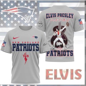 Elvis Presley New England Patriots Meets Football TCB Edition Shirt