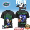 Felix the Cat x Gonzaga Bulldogs Basketball Graphic T Shirt Felix the Cat x Gonzaga Bulldogs Basketball Graphic T Shirt