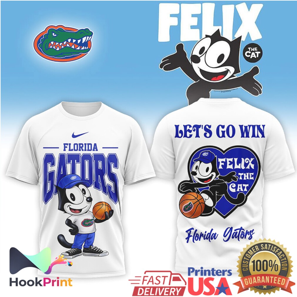 Felix the Cat x Florida Gators Basketball Collegiate T Shirt Felix the Cat x Florida Gators Basketball Collegiate T Shirt