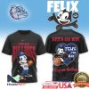 Felix the Cat x Illinois Fighting Illini Basketball Mascot T Shirt Felix the Cat x Illinois Fighting Illini Basketball Mascot T Shirt
