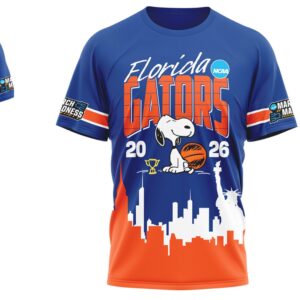 Florida Gators Snoopy March Madness 2026 Let The Madness Begin Shirt Florida Gators Snoopy March Madness 2026 Let The Madness Begin Shirt