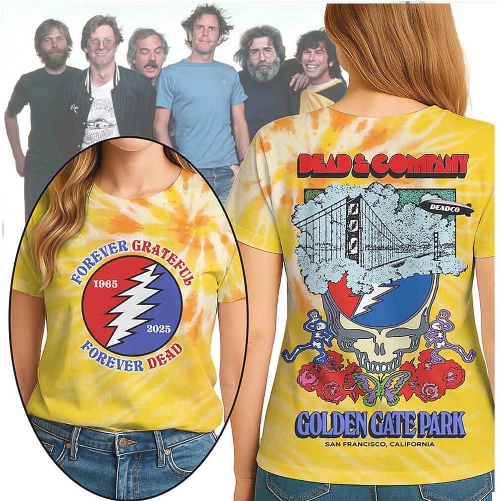 Forever Grateful Dead 60th Anniversary 2025 Golden Gate Park Women's Shirt Forever Grateful Dead 60th Anniversary 2025 Golden Gate Park Women's Shirt