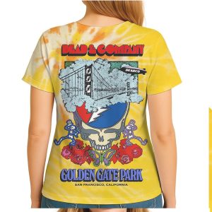 Forever Grateful Dead 60th Anniversary 2025 Golden Gate Park Women's Shirt