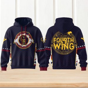 Fourth Wing Empyrean Series Hoodie Colorado Dragon Rider Edition T Shirt