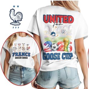 France Soccer Goose 2026 United Goose Cup World Fan T Shirt