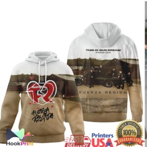 Fuerza Regida This Is Our Dream Stadium Tour Dates Heart Shirt