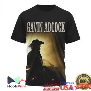 Gavin Adcock Tour 2026 The Day I Hang It Up Country Music T Shirt
