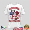 Alabama Crimson Tide Snoopy and Charlie Brown American Flag T Shirt Alabama Crimson Tide Snoopy and Charlie Brown American Flag T Shirt