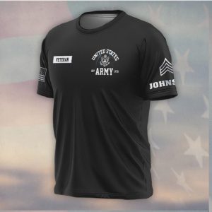 God Is My Father Veterans Are My Brothers US Army Christian Shirt