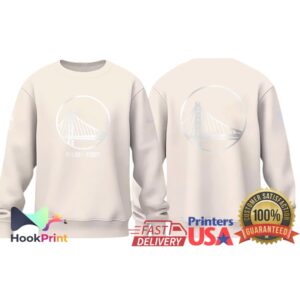 Golden State Warriors Silver Bridge Logo Pastel Lifestyle Collection Shirt