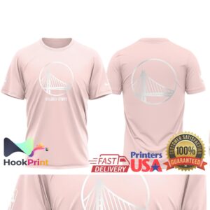 Golden State Warriors Silver Bridge Logo Pastel Lifestyle Collection Shirt