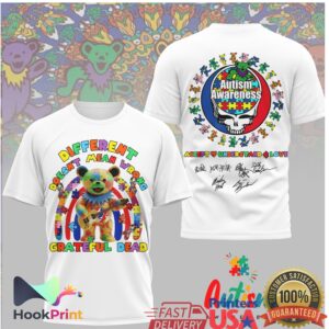 Grateful Dead Autism Awareness Bear Different Doesn't Mean Wrong Shirt