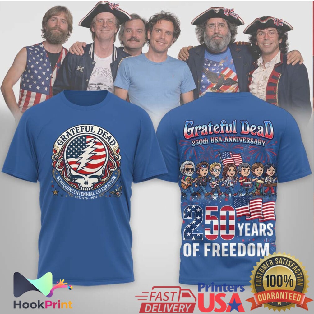 Grateful Dead Semiquincentennial Celebration 250 Years of Freedom Shirt Grateful Dead Semiquincentennial Celebration 250 Years of Freedom Shirt