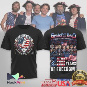 Grateful Dead Semiquincentennial Celebration 250 Years of Freedom Shirt