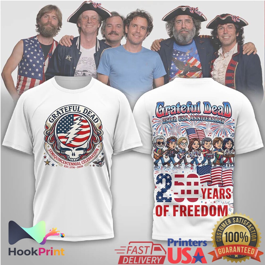 Grateful Dead Semiquincentennial Celebration 250 Years of Freedom Shirt Grateful Dead Semiquincentennial Celebration 250 Years of Freedom Shirt