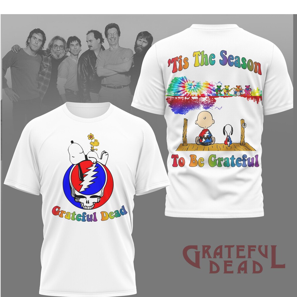 Grateful Dead Snoopy Charlie Brown Peanuts 'Tis The Season Shirt Grateful Dead Snoopy Charlie Brown Peanuts 'Tis The Season Shirt