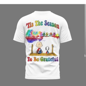 Grateful Dead Snoopy Charlie Brown Peanuts 'Tis The Season Shirt