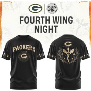 Green Bay Packers Fourth Wing Night Dragon Fantasy Football T Shirt Green Bay Packers Fourth Wing Night Dragon Fantasy Football T Shirt