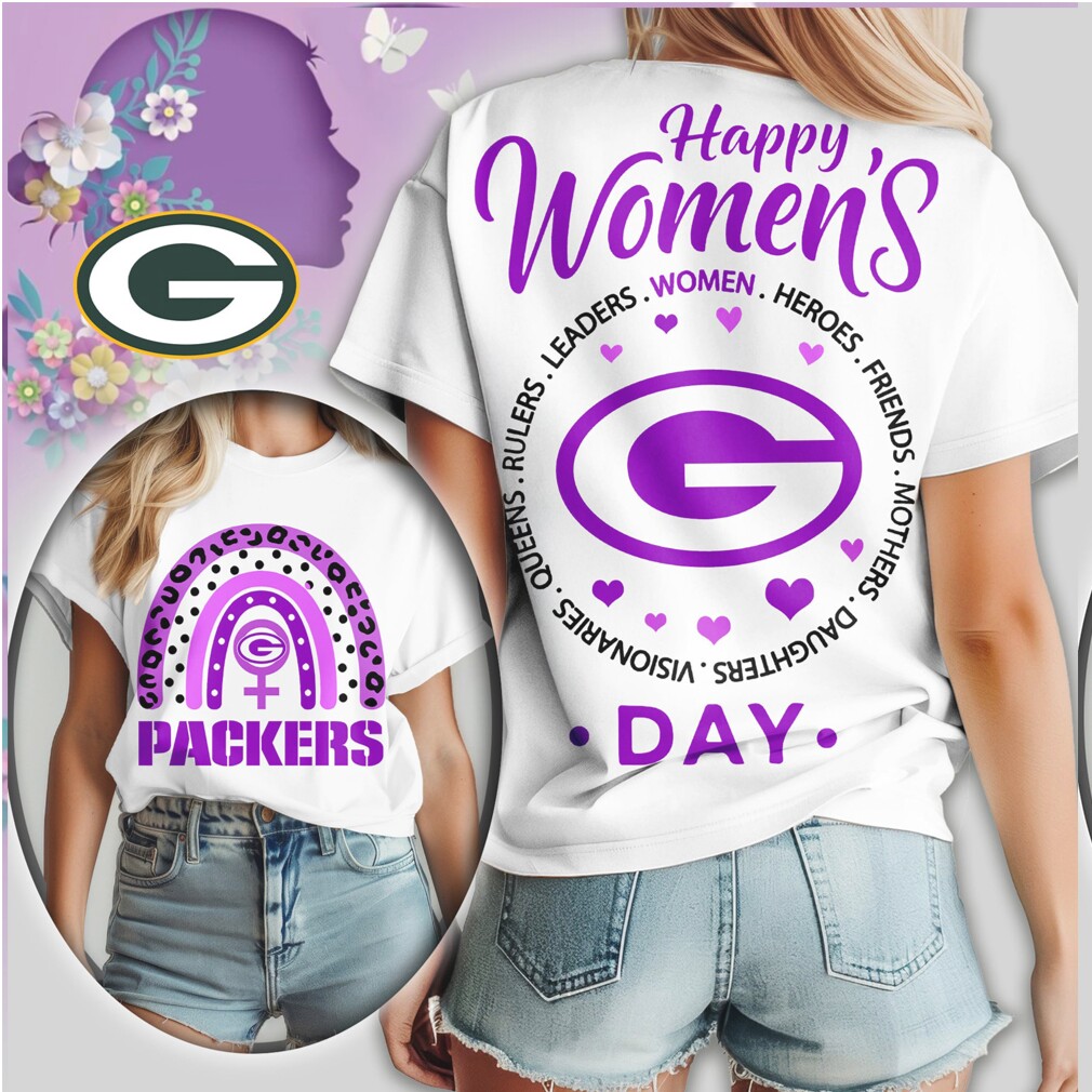 Green Bay Packers Happy Womens Day NFL Football Fan Gift Shirt Green Bay Packers Happy Womens Day NFL Football Fan Gift Shirt
