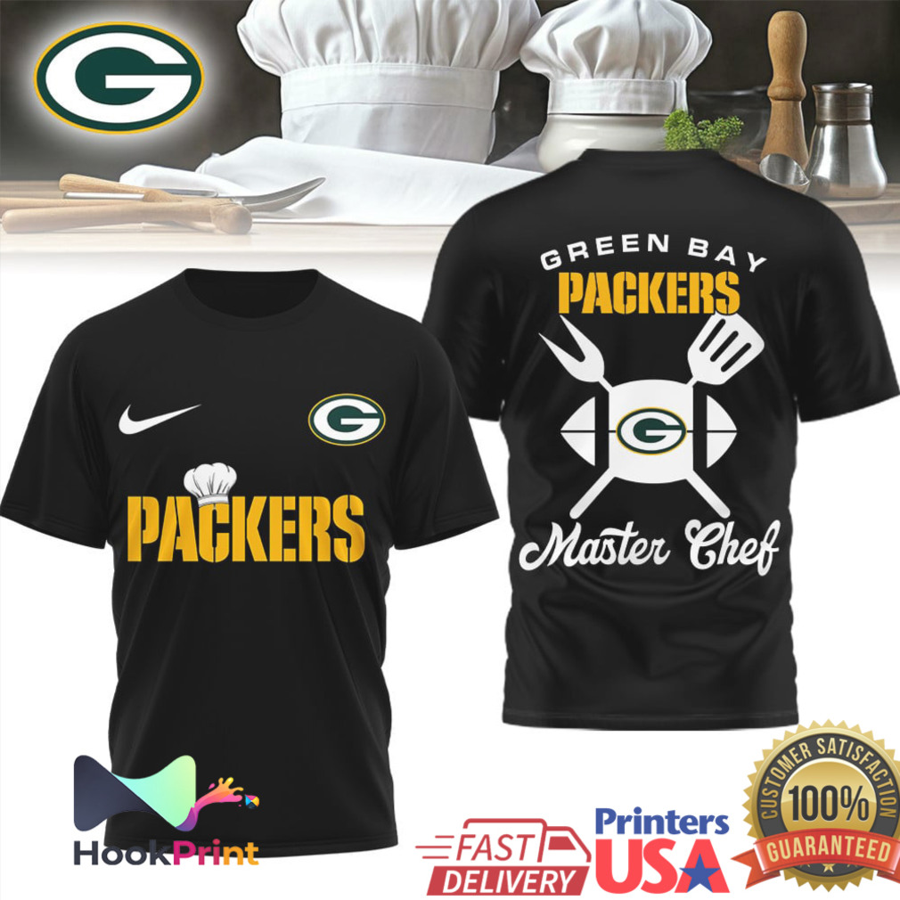 Green Bay Packers Master Chef Gameday Cookout T Shirt Green Bay Packers Master Chef Gameday Cookout T Shirt