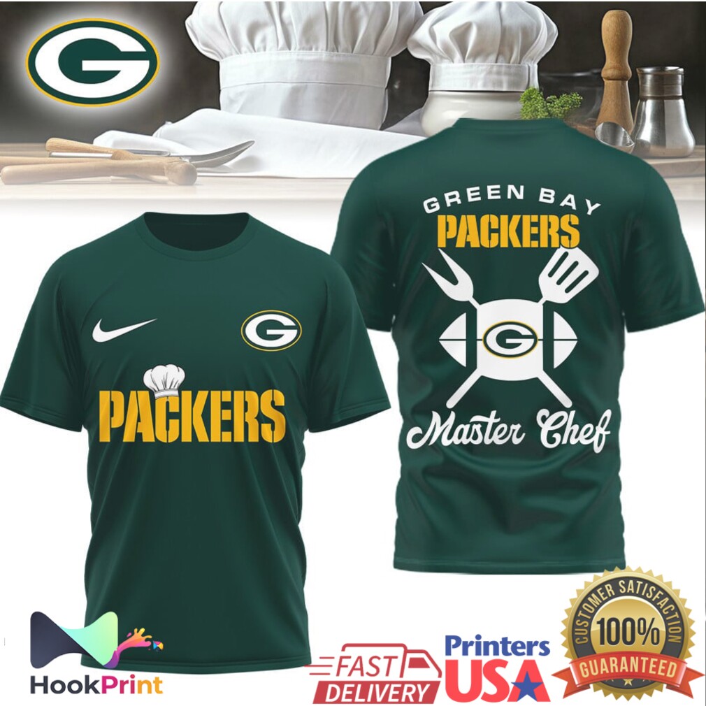Green Bay Packers Master Chef Gameday Cookout T Shirt Green Bay Packers Master Chef Gameday Cookout T Shirt