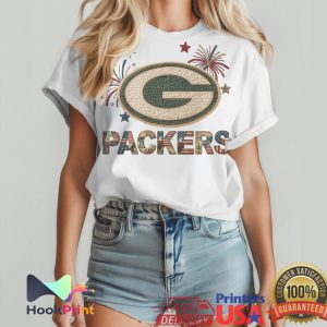 Green Bay Packers Patriotic 250 Years of Independence 1776 2026 T Shirt