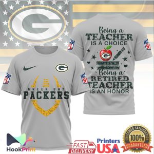 Green Bay Packers Retired Teacher “Is An Honor” NFL Tribute Shirt Green Bay Packers Retired Teacher “Is An Honor” NFL Tribute Shirt