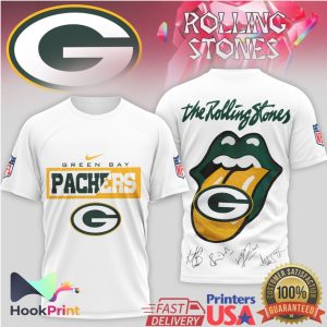 Green Bay Packers x The Rolling Stones Signature Graphic T Shirt