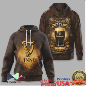 Guinness Beer 267 Years Anniversary 1759 2026 Celebration Heritage Shirt Guinness Beer 267 Years Anniversary 1759 2026 Celebration Heritage Shirt