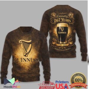 Guinness Beer 267 Years Anniversary 1759 2026 Celebration Heritage Shirt