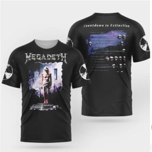 Megadeth Countdown to Extinction 30th Anniversary Shirt