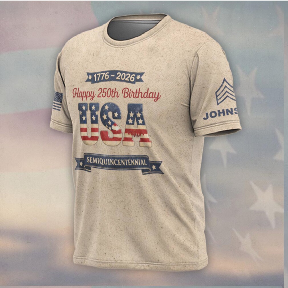 Happy 250th Birthday USA Semiquincentennial Patriotic 1776 2026 Shirt Happy 250th Birthday USA Semiquincentennial Patriotic 1776 2026 Shirt