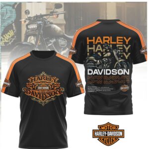 Harley Davidson Motorcycle Vintage Motorcycle Lover Gift T Shirt