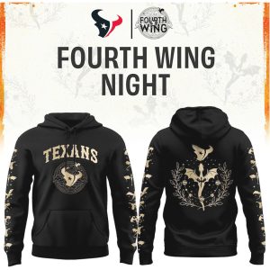 Houston Texans Fourth Wing Night Dragon Fantasy Football T Shirt