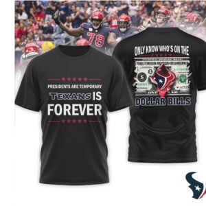 Houston Texans Presidents Are Temporary NFL Football T Shirt